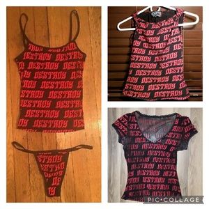 ISO IN SEARCH OF Lip service destroy print items